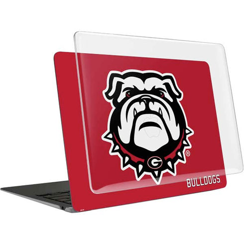 University of Georgia Bulldogs Logo MacBook Air 15in (2023-2025) Case plus Skin